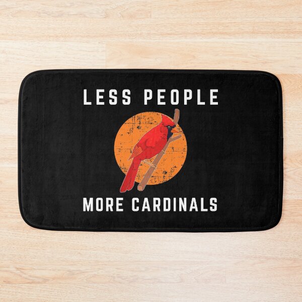 Item preview, Less People Birder Northern Cardinal Bird graphic designed and sold by jakehughes2015.