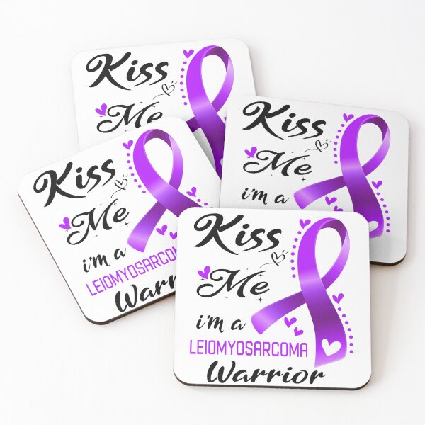 Item preview, Kiss Me I'm A Leiomyosarcoma Warrior designed and sold by hvoid41.