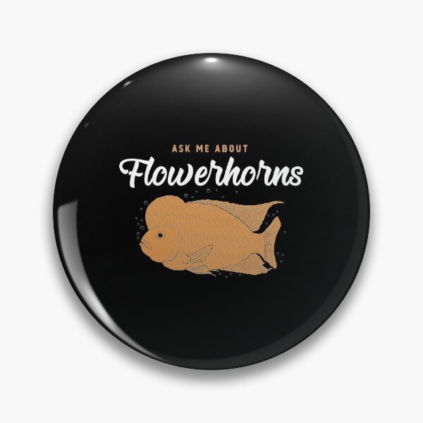 Item preview, Aquarium Fish Lover Ask Me About Flowerhorns design designed and sold by jakehughes2015.