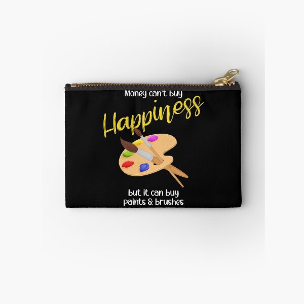 Item preview, Money Can't Buy Happiness Paint Palette Artist Brush graphic designed and sold by jakehughes2015.