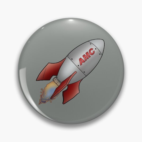 Item preview, AMC Rocket - To The Moon Vers. 2 designed and sold by Rayne-K.
