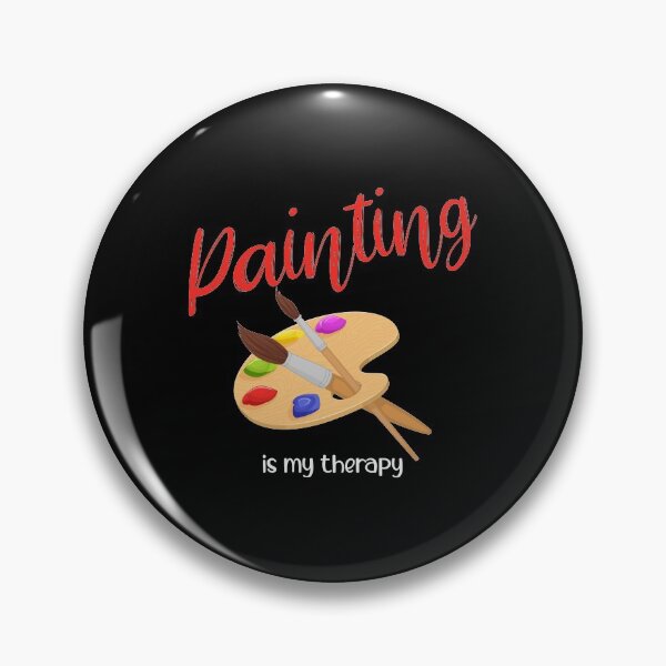Item preview, Paint Palette Artist Brush Painting Therapy print designed and sold by jakehughes2015.