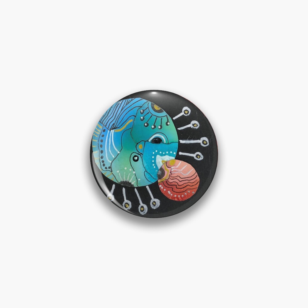 Item preview, Pin designed and sold by RoundRootStudio.
