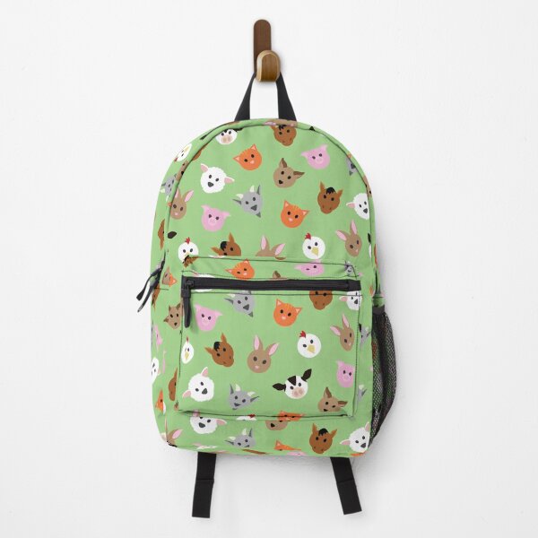 Item preview, Little Farm Animals-green background designed and sold by --SorahMalka--.