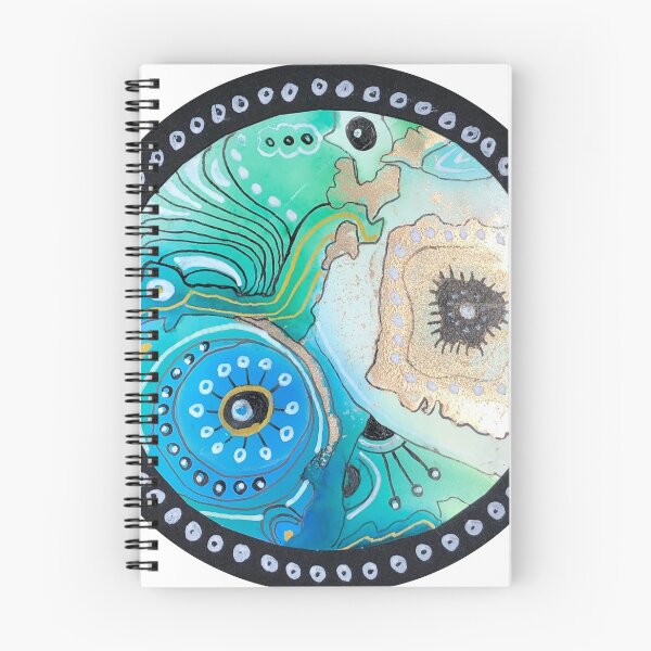 Item preview, blue bullseye designed and sold by RoundRootStudio.