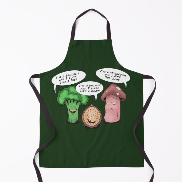 Item preview, Brocolli Walnut Mushroom Look-a-Like Game designed and sold by VileVegan.