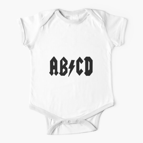 AC/DC: cool baby and kids shirts