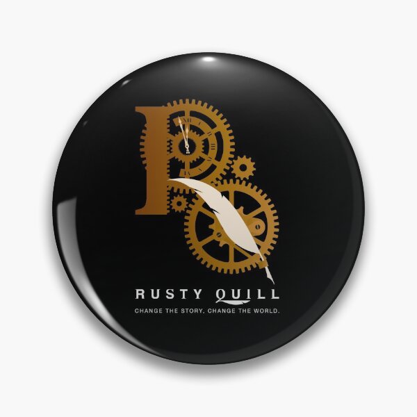 Item preview, Rusty Quill Logo/Slogan (Light) designed and sold by RustyQuill.