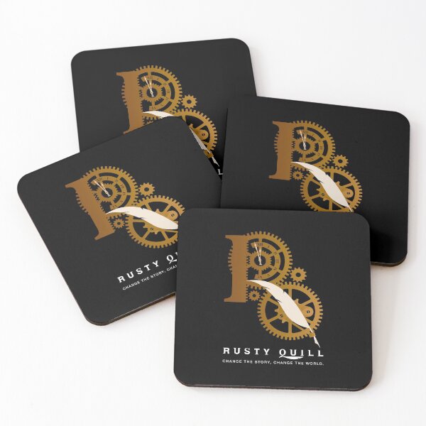 Item preview, Rusty Quill Logo/Slogan (Light) designed and sold by RustyQuill.