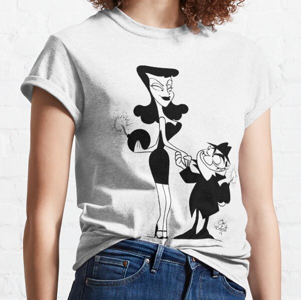 Boris and Natasha with Bombs Classic T-Shirt