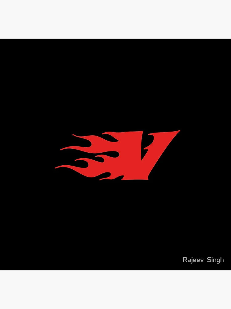 Thumbnail 5 of 5, Coasters (Set of 4), Initial Monogram V designed and sold by Rajeev Singh.