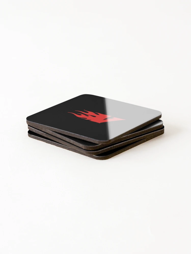 Thumbnail 4 of 5, Coasters (Set of 4), Initial Monogram V designed and sold by Rajeev Singh.