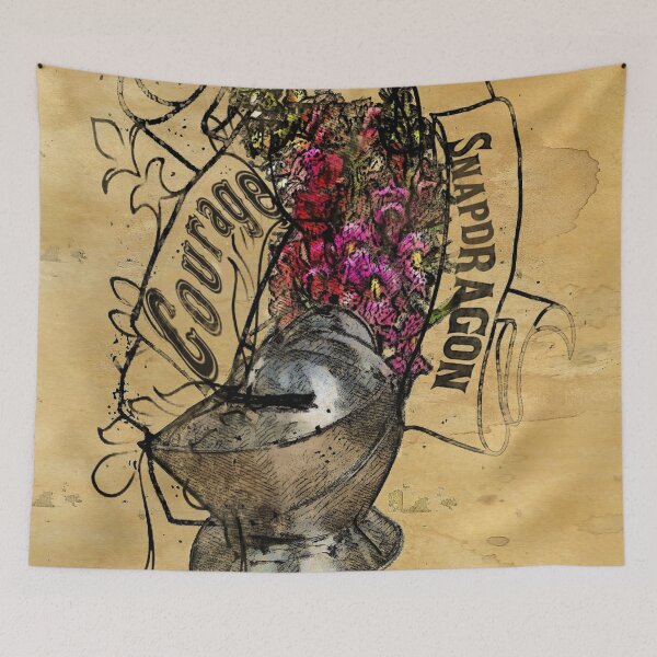 Item preview, Flower Of Courage: Snapdragon designed and sold by dratsie.