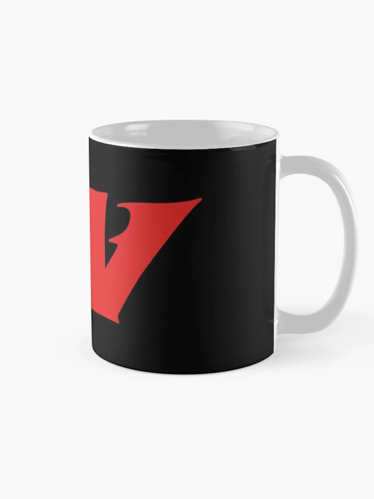 Thumbnail 3 of 6, Coffee Mug, Initial Monogram V designed and sold by Rajeev  Singh.