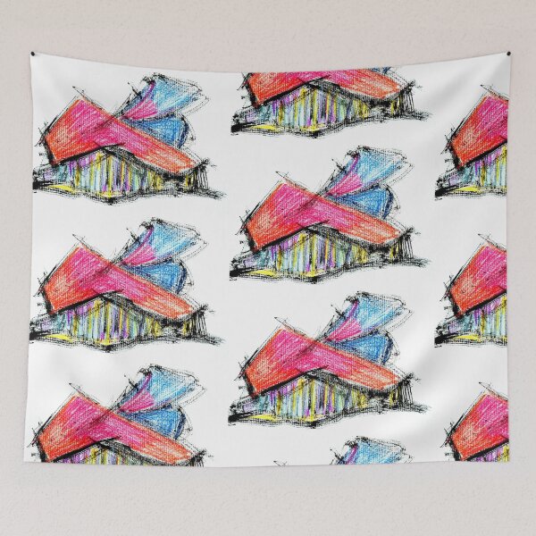 Item preview, Architecture Sketch Dana Krystle October 2018  (8) designed and sold by dana-krystle.