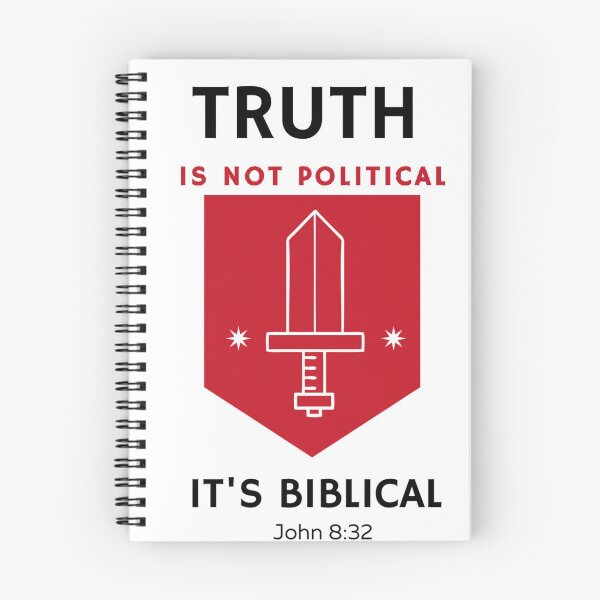 Item preview, Truth is not Political It is Biblical designed and sold by GreenBearArt.