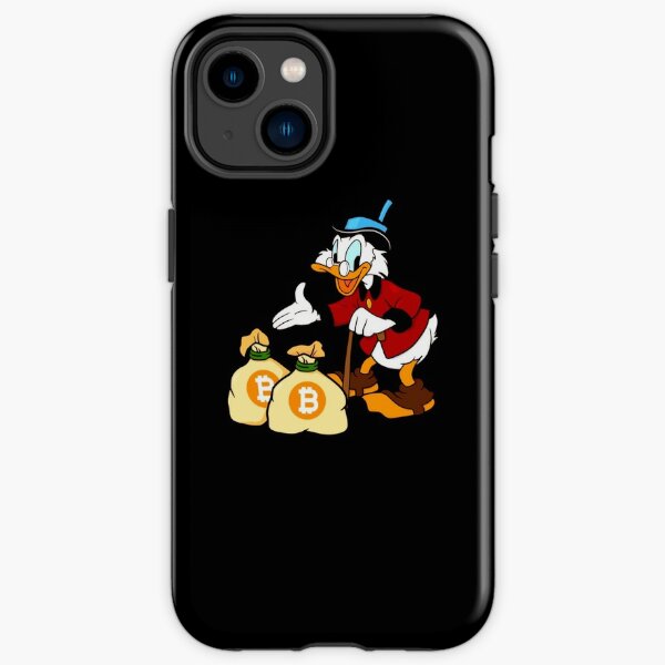 Bitcoin Hodl Scrooge McDuck  iPhone Tough Case