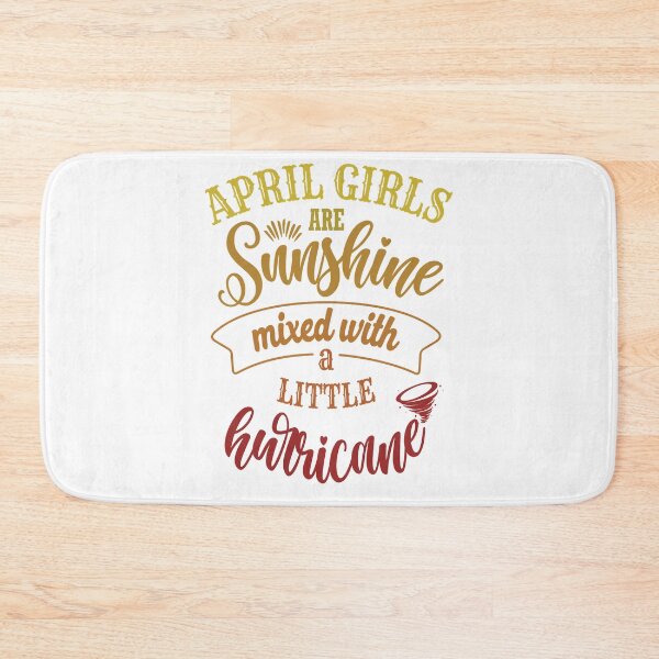 Item preview, April girls are sunshine mixed with a little hurricane Essential T-Shirt designed and sold by RandolphDejesus.