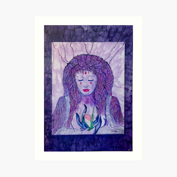Earth Goddess Art Print