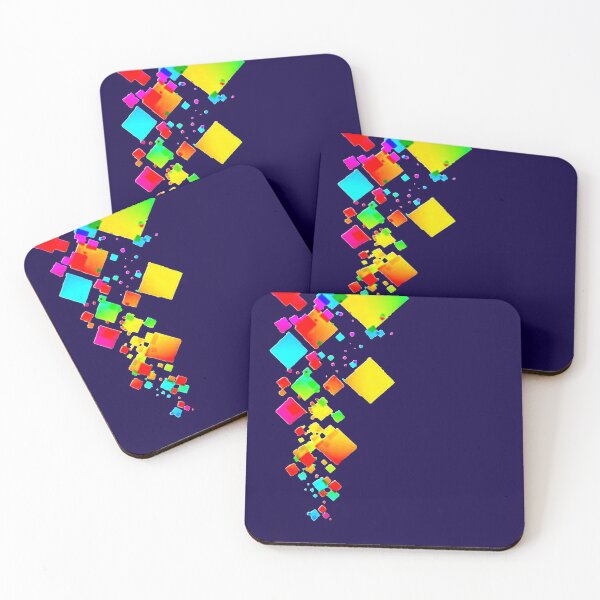 Item preview, DIGITAL TRENDS CASCADING ABSTRACT RAINBOW designed and sold by THE AMERICAN TEEVANGELIST.