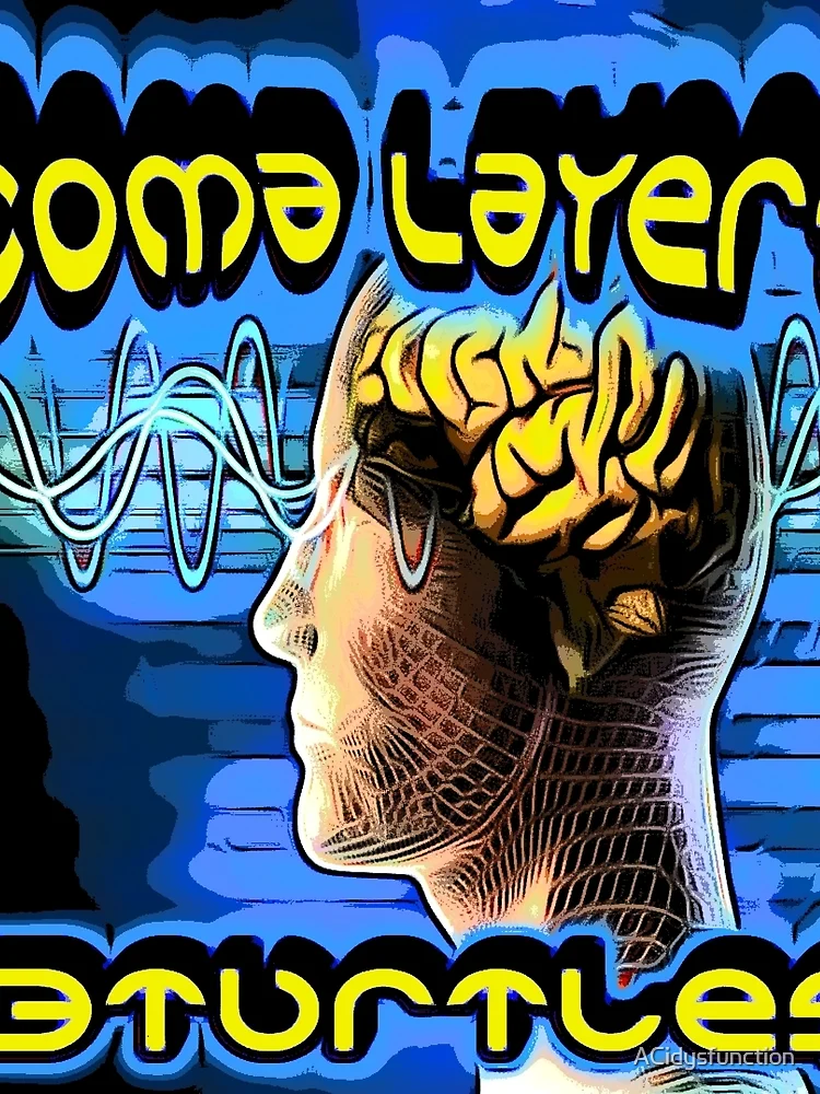 Thumbnail 3 of 3, Scarf, Coma Layers designed and sold by ACidysfunction.