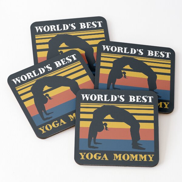 Item preview, World's Best Yoga Mommy Yoga Mom Gift designed and sold by motivationaltee.