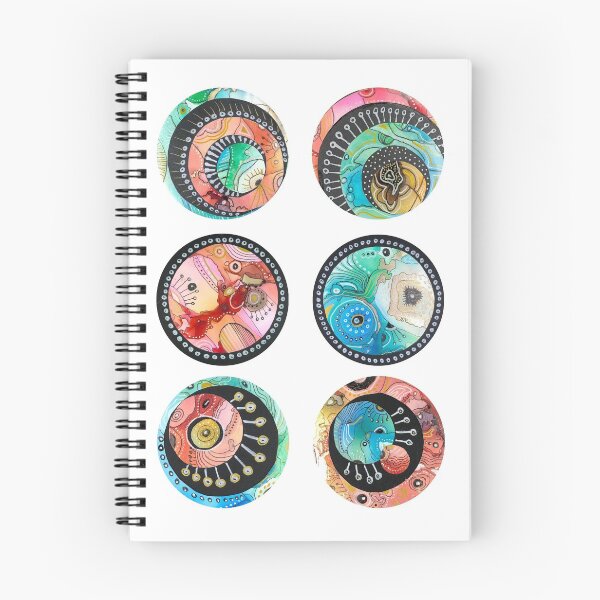 Artikelvorschau, Planet Collage Tinten entworfen und verkauft von RoundRootStudio.