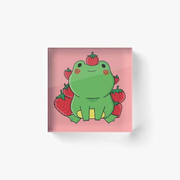 Item preview, Strawberry Frog designed and sold by Redcherrykr.
