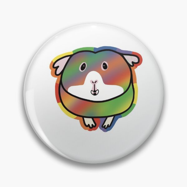 Item preview, Rainbow Guinea Pig Pet Sticker designed and sold by VixStixShop.