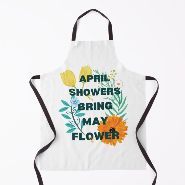Item preview, april girls showers bring may flowers Sticker designed and sold by RandolphDejesus.