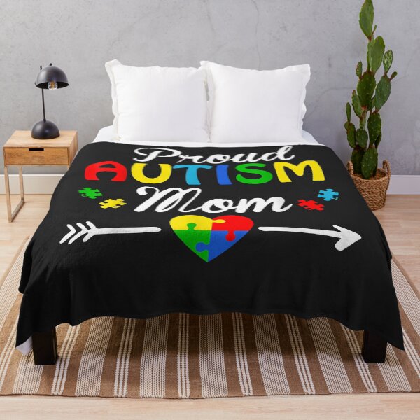 Item preview, Proud Autism Mom Puzzle heart Autism Awareness 2021 Classic T-Shirt designed and sold by RandolphDejesus.