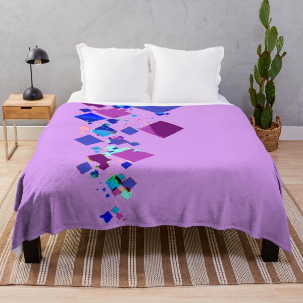 Item preview, DIGITAL TRENDS CASCADING ABSTRACT PURPLES designed and sold by THE AMERICAN TEEVANGELIST.