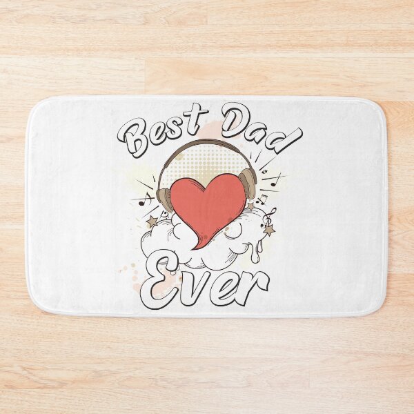 Item preview, Best Dad Ever Music Note designed and sold by ecomdesign.