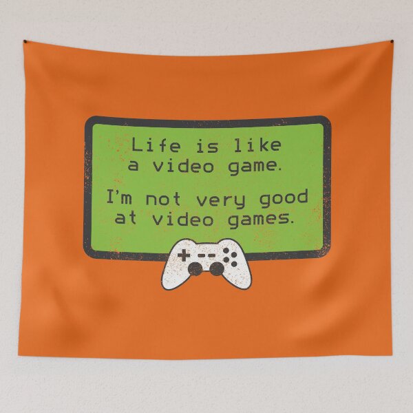 Item preview, Video Game Self Deprecating Humor designed and sold by Creatively Torn.