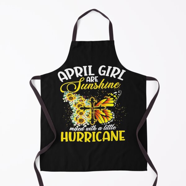 Item preview, April Girl Are Sunshine Mixed With A Little Hurricane Essential T-Shirt designed and sold by RandolphDejesus.