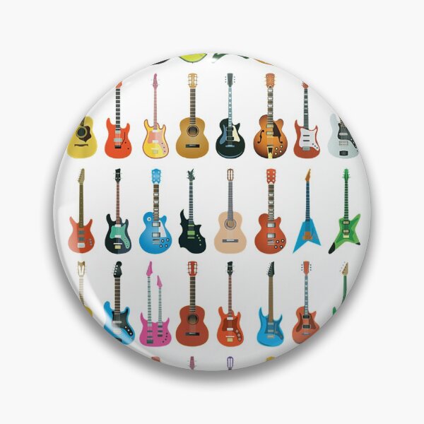 Item preview, Love Guitar Different Guitars Music Lover Funny Gift  designed and sold by ZaherMahdi.