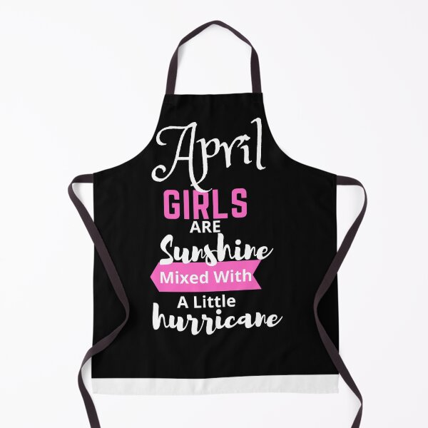 Item preview, April girl are sunshine mixed with a little hurricane Sticker designed and sold by RandolphDejesus.