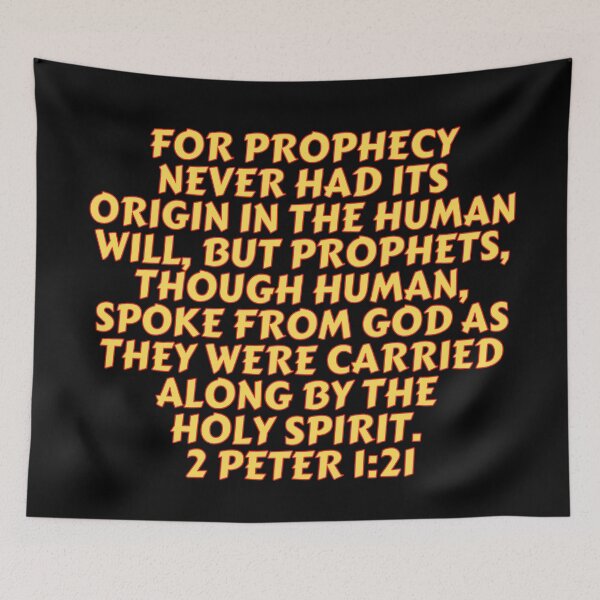 Item preview, Bible Verse 2 Peter 1:21 designed and sold by Prayingwarrior.