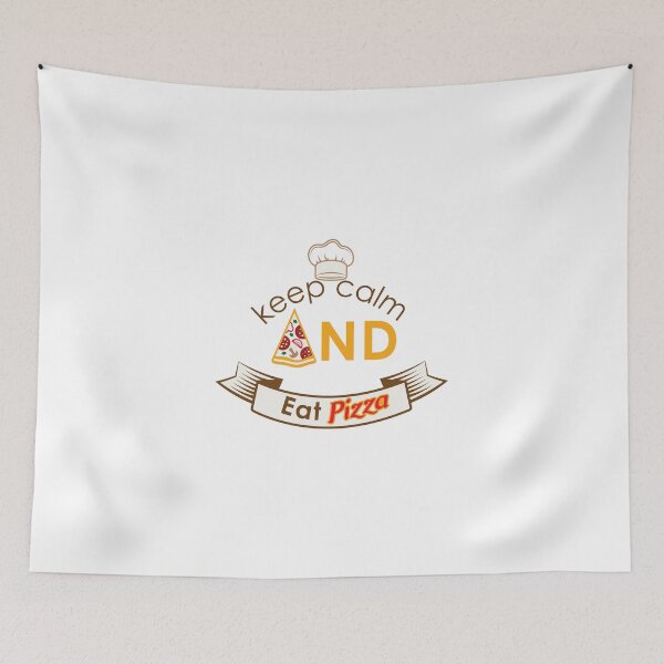 Item preview, Keep Calm And Eat Pizza designed and sold by rozar-nv.