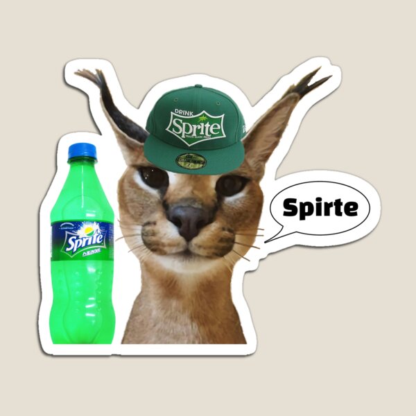 Drunk Floppa Cat Meme | Sticker