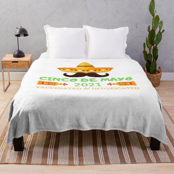 Item preview, Cinco De mayo 2021 Vaccinated and Intoxicated - Funny cinco de mayo Saying Quotes designed and sold by PIXEcompany.