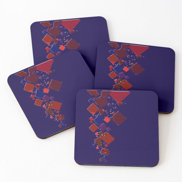 Item preview, DIGITAL TRENDS CASCADING ABSTRACT PURPLES designed and sold by THE AMERICAN TEEVANGELIST.