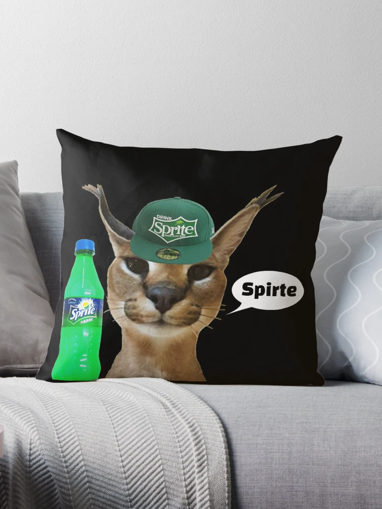 Zabloing Cat Meme - Zabloing Floppa Cat - Pillow