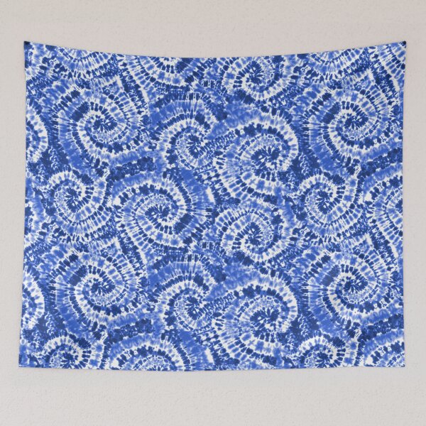 Item preview, blue tie dye designed and sold by littlearrow.