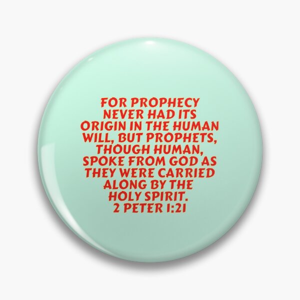 Item preview, Bible Verse 2 Peter 1:21 designed and sold by Prayingwarrior.