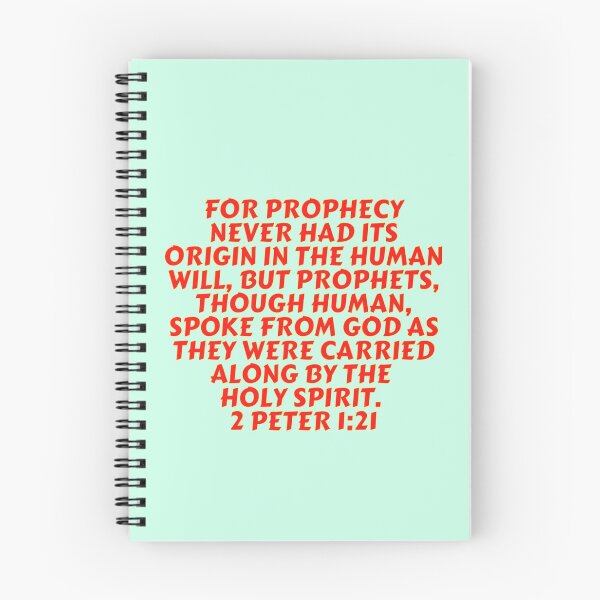 Item preview, Bible Verse 2 Peter 1:21 designed and sold by Prayingwarrior.