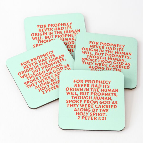 Item preview, Bible Verse 2 Peter 1:21 designed and sold by Prayingwarrior.