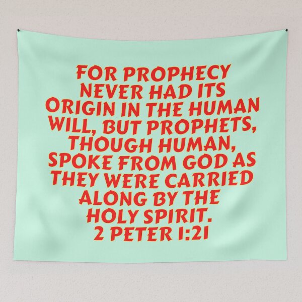 Item preview, Bible Verse 2 Peter 1:21 designed and sold by Prayingwarrior.