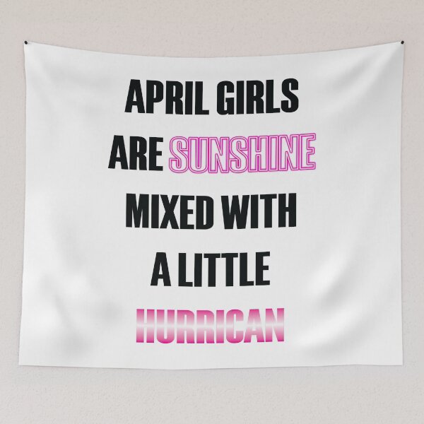 Item preview, April Girls Are SunShine Mixed With A Little Hurrican Pullover Sweatshirt designed and sold by RandolphDejesus.