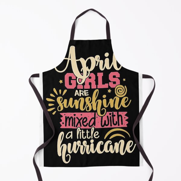 Item preview, April Girls Are Sunshine Mixed With A Little Hurricane Art Board Print,sticker designed and sold by RandolphDejesus.